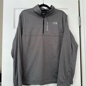The North Face Charcoal Half-Zip Pullover